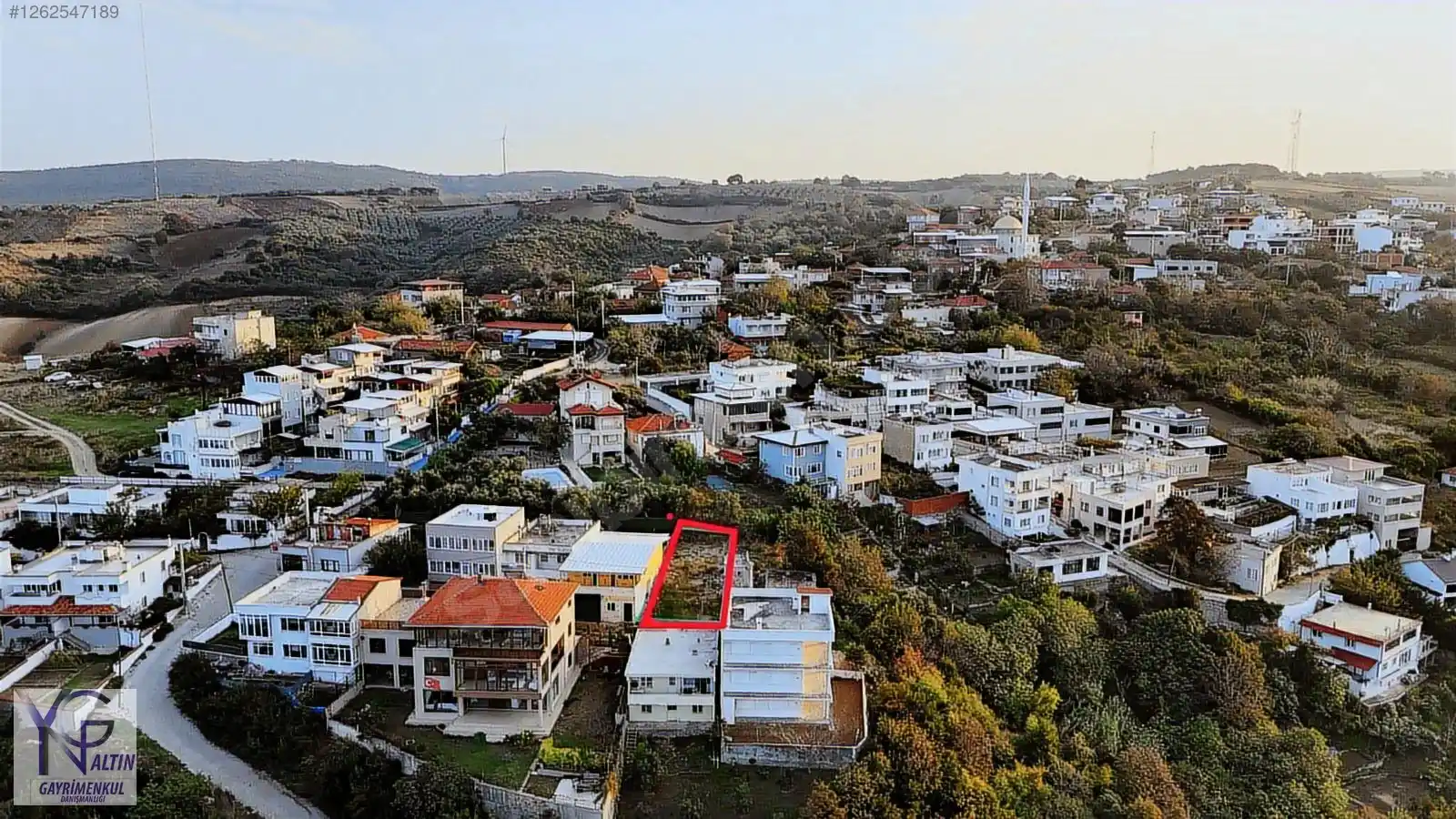 Egerce köyünde deniz goren 162 mt Satılık arsa